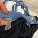 Yonique Blue & Black Tankini with Tie Ruched Side Boyshort Bottoms Size XS Multiple Photo 4