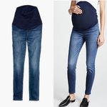 Madewell  Maternity Over The Belly Skinny Jean: Danny Wash - Tencel Denim Edition Photo 3