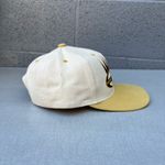 Disney Vintage 90s Unlimited Mickey Mouse Off White Yellow Gold Snapback Hat Cap Photo 7