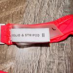 Solid & Striped Bailey Cut Out Red Blue One Piece Swimsuit size large Photo 4