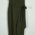 Heartloom ‎ Green Jumpsuit with Tie Waist and V-Neck Photo 0