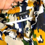 Nine West Bold Abstract Colored Sleeveless Blouse Photo 3