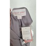 Birdy Grey  V Neck Crepe Bridesmaid Dress with Slit in Lilac NWT Size Small Photo 4
