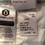 Levi's 501 button fly cotton denim raw hem shorts high rise 32 Photo 7