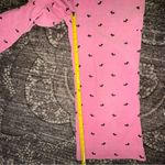 Lilly Pulitzer  White Label 8 Pink Corduroy Terrier Dog Embroidered Crop Pants Photo 6