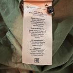 Scotch & Soda Ruffle Tiered Short Sleeve Mini Dress Size Medium US 8 Army Green Photo 4