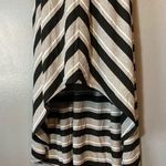 Seven7  striped drop waist high low dress Photo 3