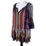 Free People  Patterned Multicolor Dress Photo 4