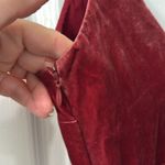 Anthropologie  Velvet V-neck Mulberry Dress Size 4 Photo 6