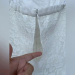 Black Halo  EVE WHITE LACE SEDONA DRESS SIZE 8 Photo 7