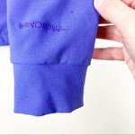 The North Face Purple Windwall Jacket Fuzzy Inside Photo 4