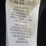 French Connection black arrow crepe Pom Pom slip tunic dress size 6 Photo 9