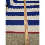 Ralph Lauren  Polo Cable Knit Short Sleeve Sweater Jumper Blue & White Stripe XXL Photo 6
