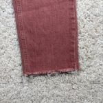 Pilcro  Rose Pink Distressed Ripped High Rise Straight Leg Jeans Womens Size 26 Photo 3