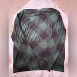 Maurice's Maurice’s Size Small Lakeside Buffalo Plaid Boatneck lounge top Photo 2