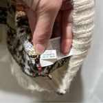 American Eagle  Women’s Multicolored Cropped Cardigan Ski Sweater Size Large Photo 8