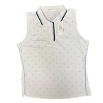 Vineyard Vines NEW  Sleeveless Collared Polo Shirt Top Golf Cart Print Large NWT Photo 2