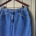 Vintage Just Clothes Classic Blue Denim Skirt Women’s Size 16 Photo 1