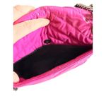 Think Royln Quilted Puffer Crossbody Bag – Hot Pink – 12x10x3 Photo 6