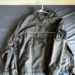 Gap Navy Blue Rain Coat Photo 2