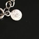 Liz Claiborne Sea Glass Multi Strand Silver with Glass Beads Necklace Adjustable Photo 2