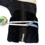 Aquatalia Nelle Genuine Suede Shearling Fur Boots Black Size 9 NEW WITH TAGS Photo 12