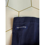 Abercrombie & Fitch  Y2K Navy Babydoll V-Neck Top - Size - Large Photo 3