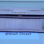 Michael Kors  Powder Blush Mercer Small Clutch Purse Crossbody Photo 6