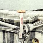 Free People  After You Plaid Maxi Skirt, Black & White | Size Small Photo 5