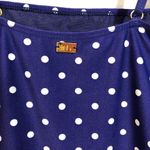 Jones New York Blue Polka Dot One Piece Swimsuit Size Medium Photo 2