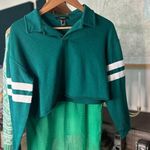 Forever 21 S Crop Collar Sweatshirt  Photo 0