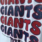 NFL New York Giants Glitter Graphic Tee Shirt, NWT Photo 9