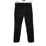 RtA Kiki Striped Kick Flare Textured Black‎ Jeans Pants Size 26 Black Photo 9
