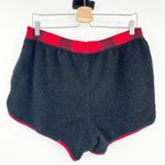 Victoria's Secret  Womens Sherpa Buffalo Plaid Flannel Sleep Lounge Shorts Size L Photo 5