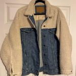 American Eagle Outfitters Sherpa Jean Jacket Photo 0