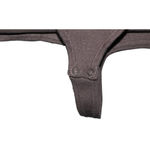 Abercrombie & Fitch Women's  Gray Metallic Silver Glitter Bodysuit Size XS NWOT Photo 4