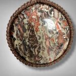 Free People Bohemian Crochet Brandy Pendant Statement Necklace Brown Neutral NWT Photo 5