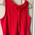 Boden Women’s Red Cotton Blend Button Back Midi Dress Size 8 Red Photo 4