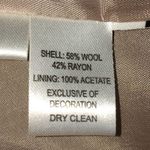 Loft Wool Blend Double Breasted Shorter Blazer Jacket w/Embellished Pockets- 4 Photo 11