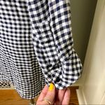 ZARA  Black & White Flannel Check Shirt XS Photo 6