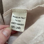 Francesca Bettini Light Orchid Pink Italian Linen Shift Dress XS Photo 4