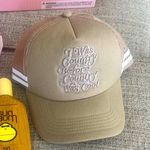 Free People Tan Country Trucker Hat Photo 0