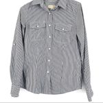 Michael Kors  Striped Button Down Long Sleeve Shirt Photo 2