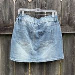 Indigo Rein  Paperbag Waist Denim Skirt 11 Photo 4