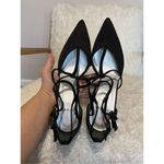 St. John satin shoes size 8 Photo 3