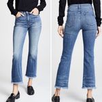 AYR  The Bomb Pop Preppy Luxury Coastal Cowgirl Boho Fisherman Raw Hem Jeans 34S Photo 1