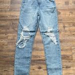 RSQ  Women's Blue Straight Leg High Waist 90s Jeans Size 23 100% Cotton NWT Photo 0