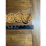 VTG Bohemian Concho Leather Belt Medallion Brown Size M Photo 5