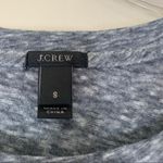 J.Crew Gray Heathered Gold Studded Shoulders Tee Photo 1