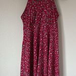 Title Nine x Krimson Klover Swenson Dress Sleevless Floral Print Red Small Photo 2